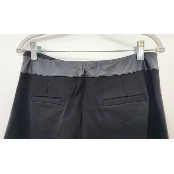 New NWT Lysse‎ Denver Hi Waist Wide Leg Ponte Size Large Black - Picture 6 of 9